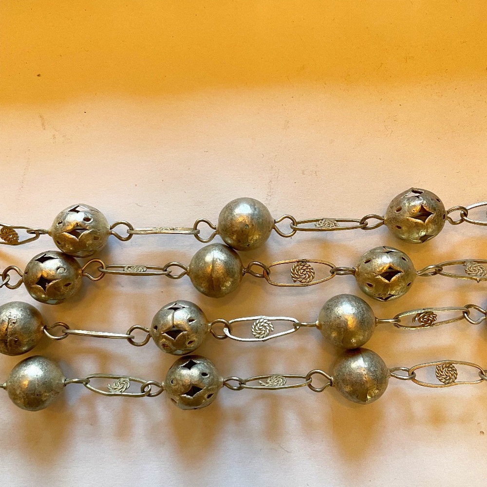 Vintage Mexican Wedding Lasso Necklace - 38” loop (doubled up)